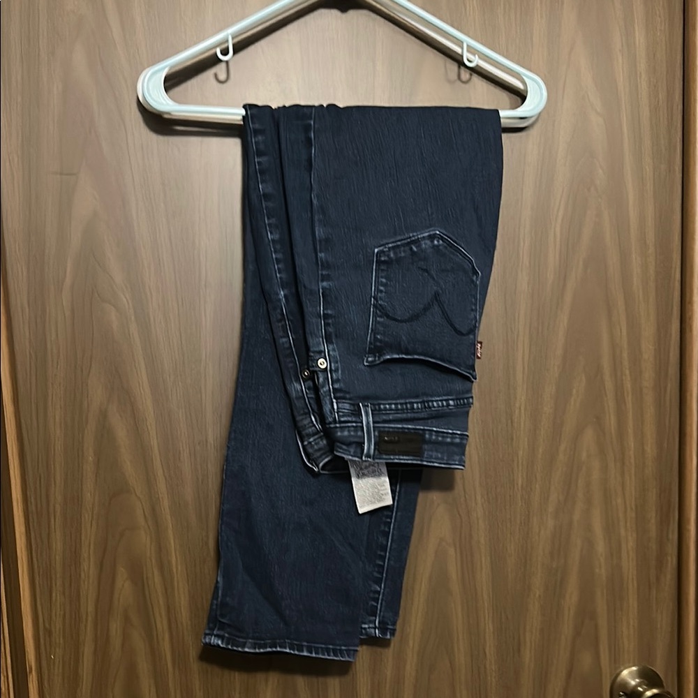 Dark Blue Levis Denim Jeans